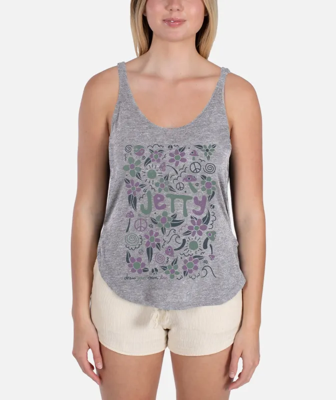 Forage Tank - Athletic Heather sold by JETTY