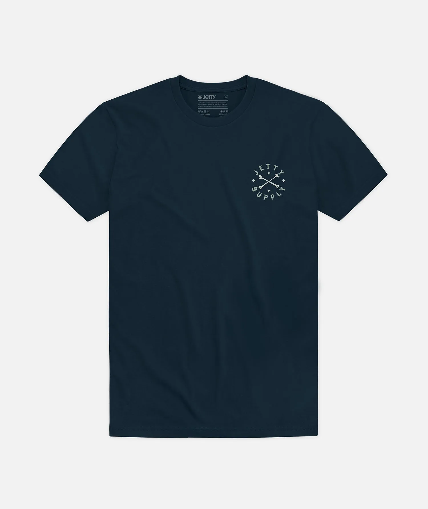Siren Tee - Navy sold by JETTY product image thumbnail 2