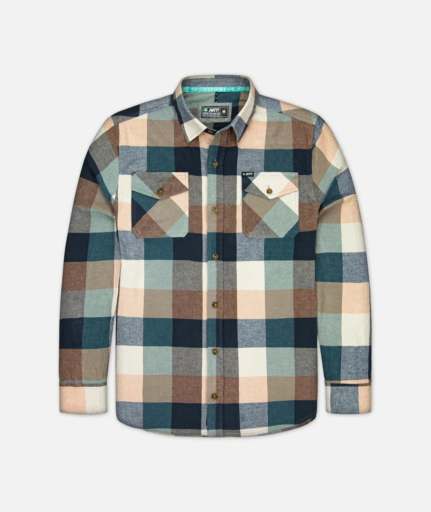 F21 Breaker Flannel - Sand sold by JETTY