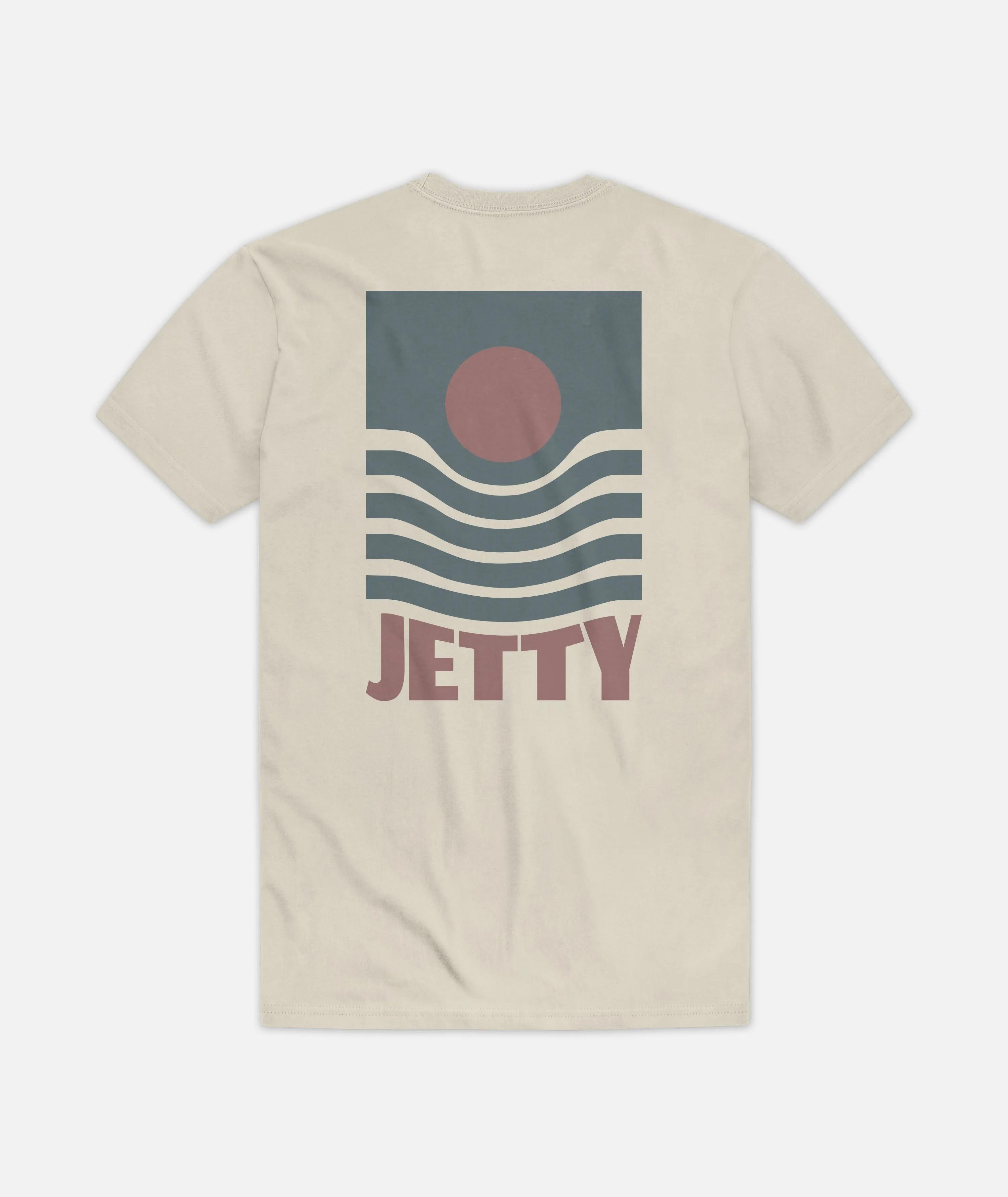 Submerge Tee - Cream sold by JETTY