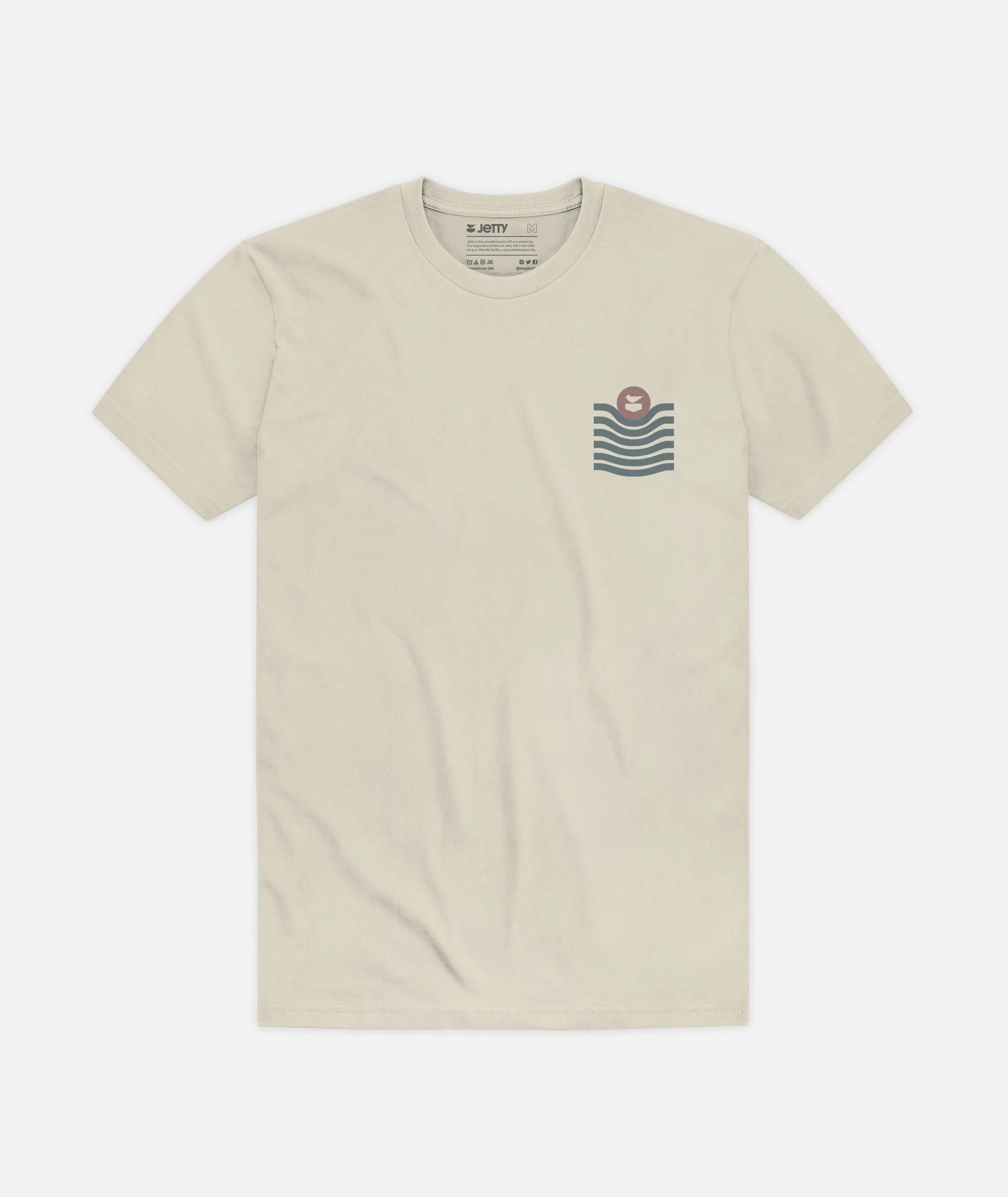 Submerge Tee - Cream sold by JETTY product image thumbnail 2