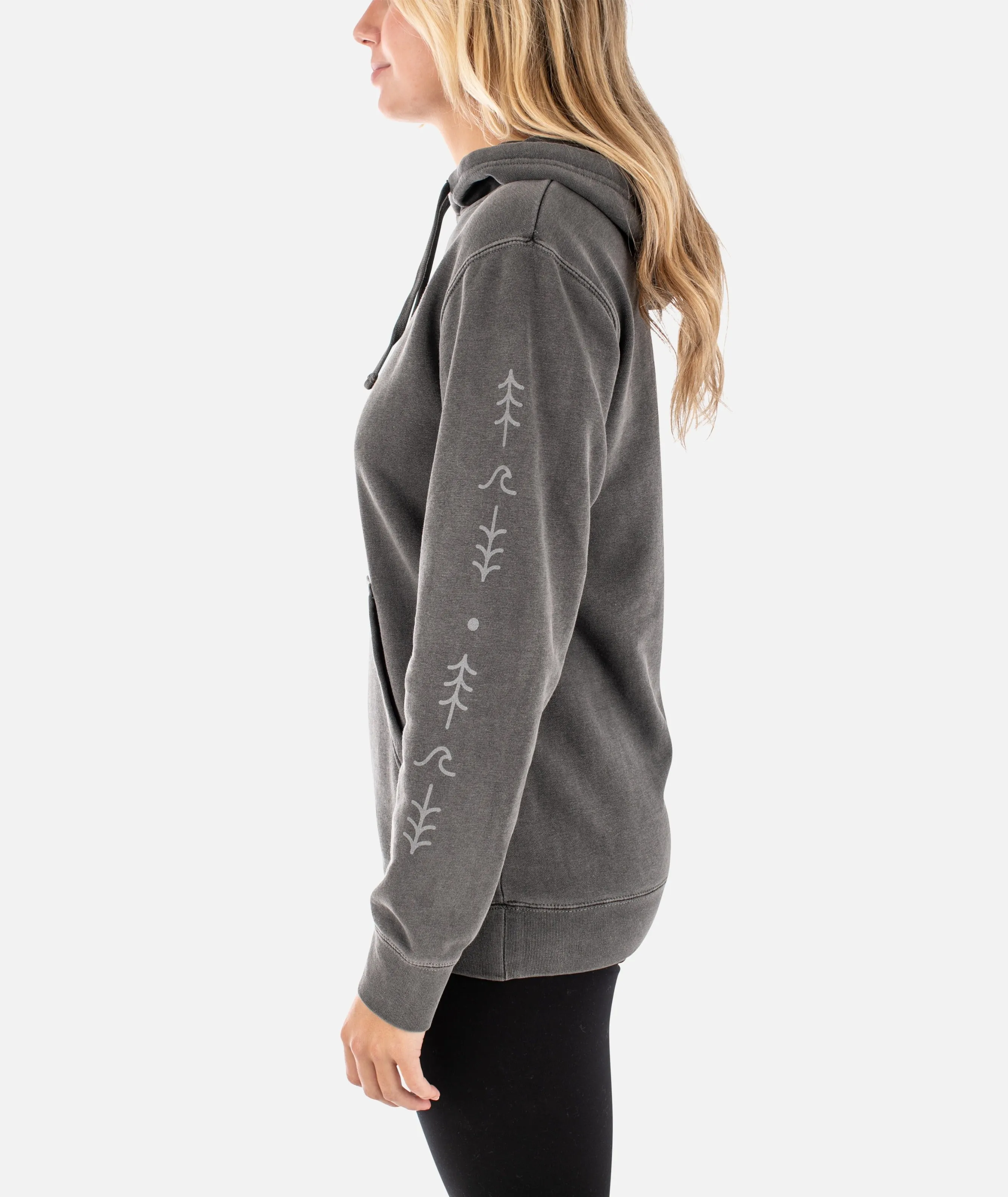 Good Natured Hoodie - Charcoal sold by JETTY product image thumbnail 2