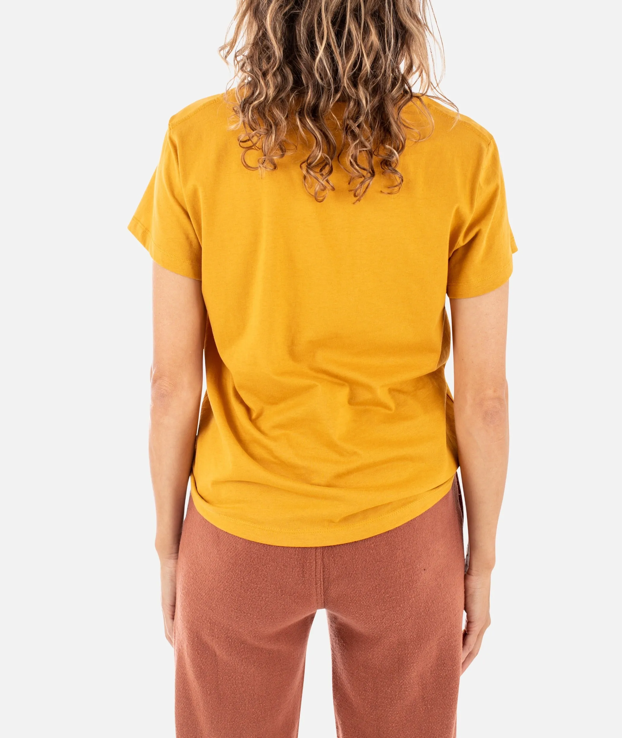 Hillside Tee - Mustard sold by JETTY product image thumbnail 3