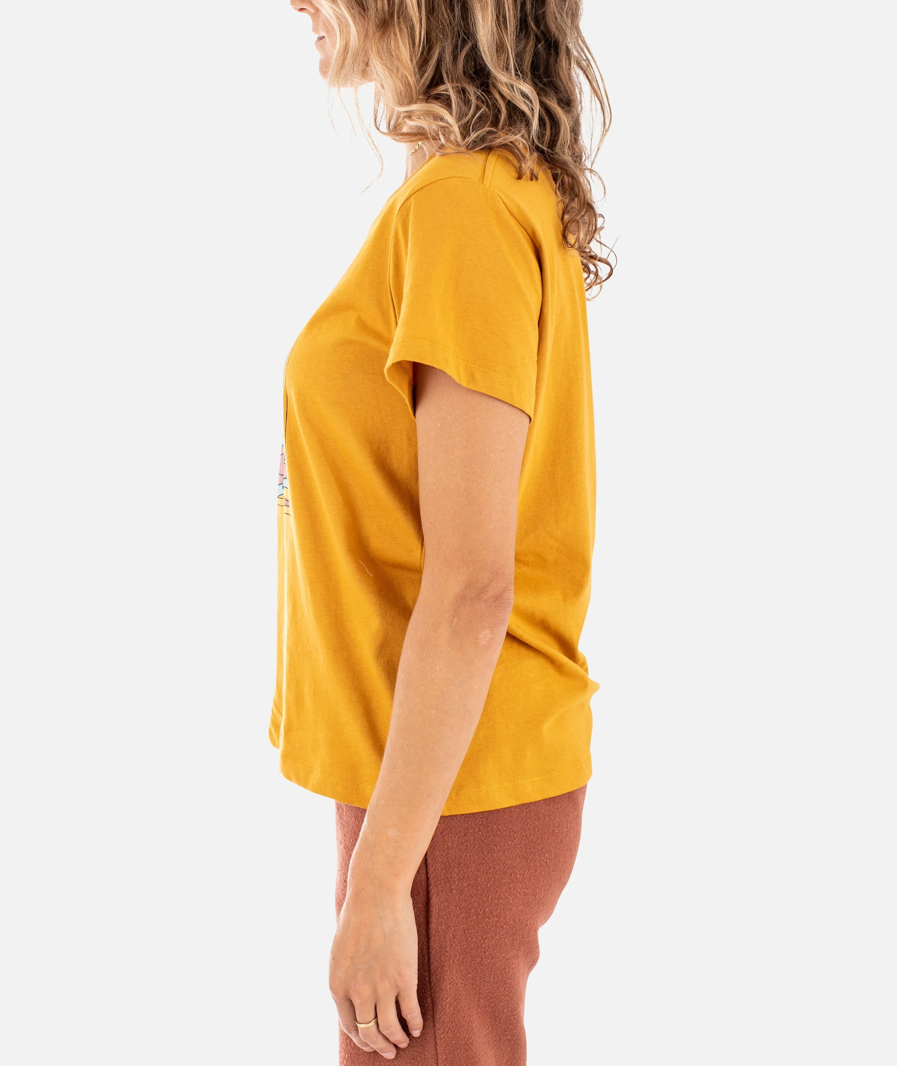 Hillside Tee - Mustard sold by JETTY product image thumbnail 2