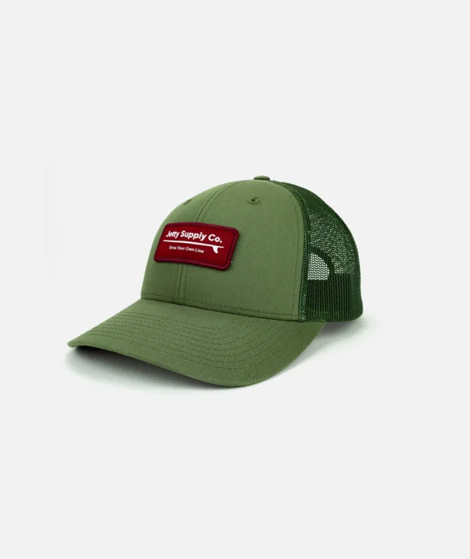 Loggin' Supply Hat - Olive sold by JETTY