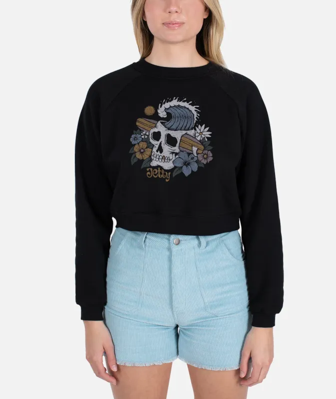 Headhigh Crewneck - Black sold by JETTY