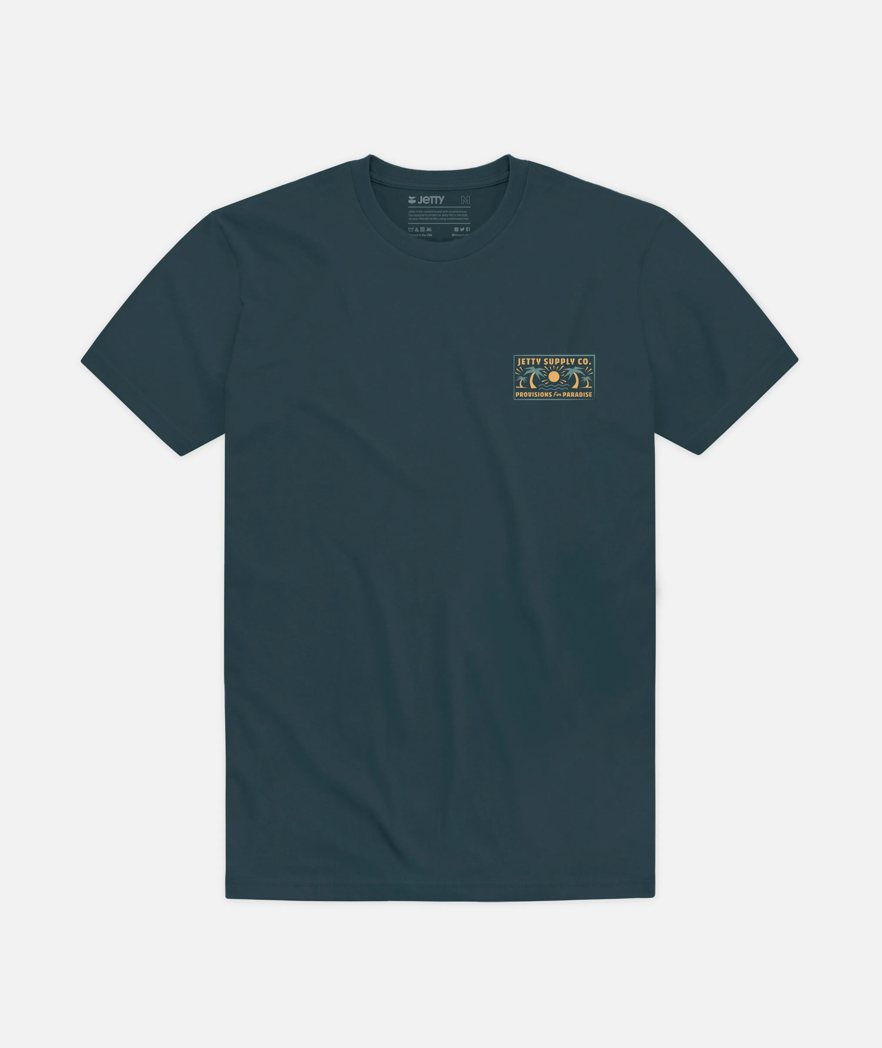 Provisions Tee - Teal sold by JETTY product image thumbnail 2