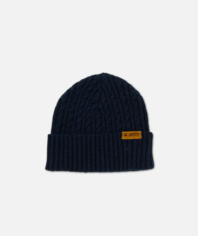 Cleat Beanie - Navy sold by JETTY