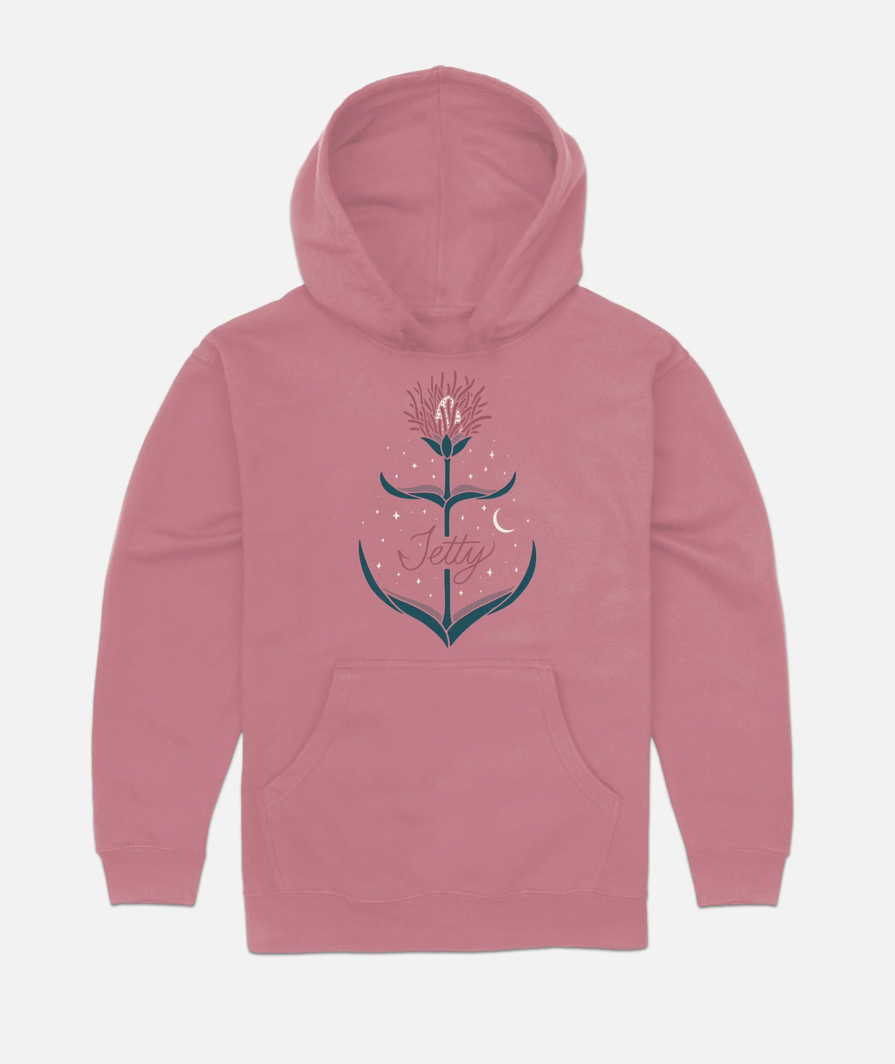 Grom Nightbloom Hoodie - Mauve sold by JETTY