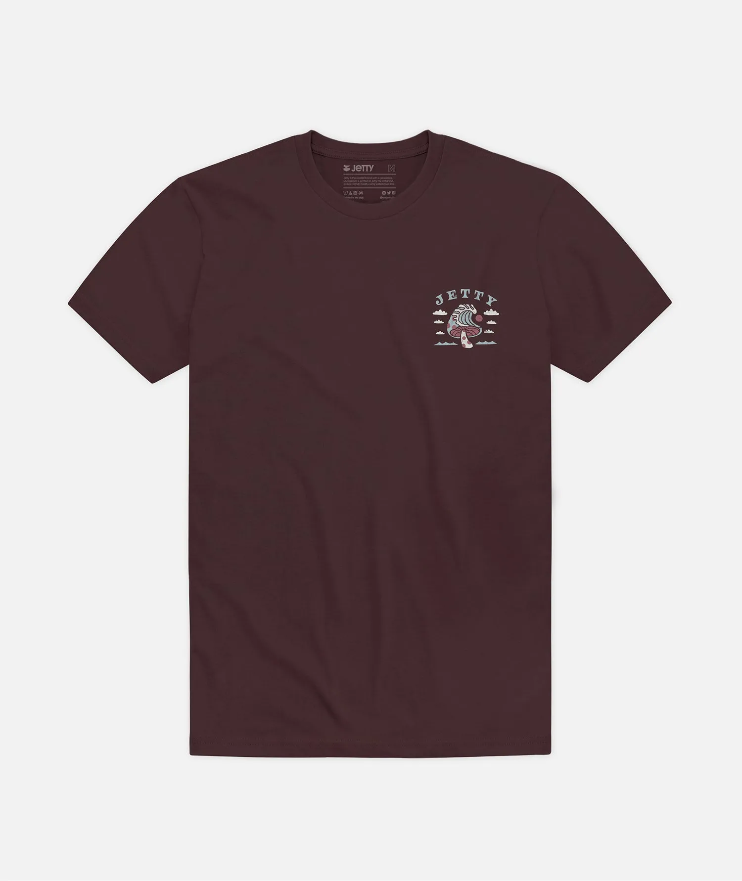 Surf Trip Tee - Oxblood sold by JETTY product image thumbnail 2