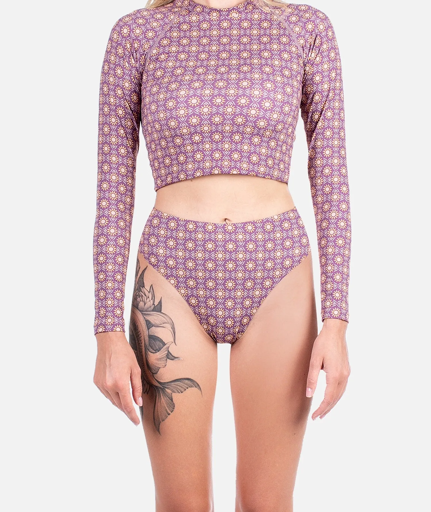 Taylor Swim Bottom - Purple sold by JETTY