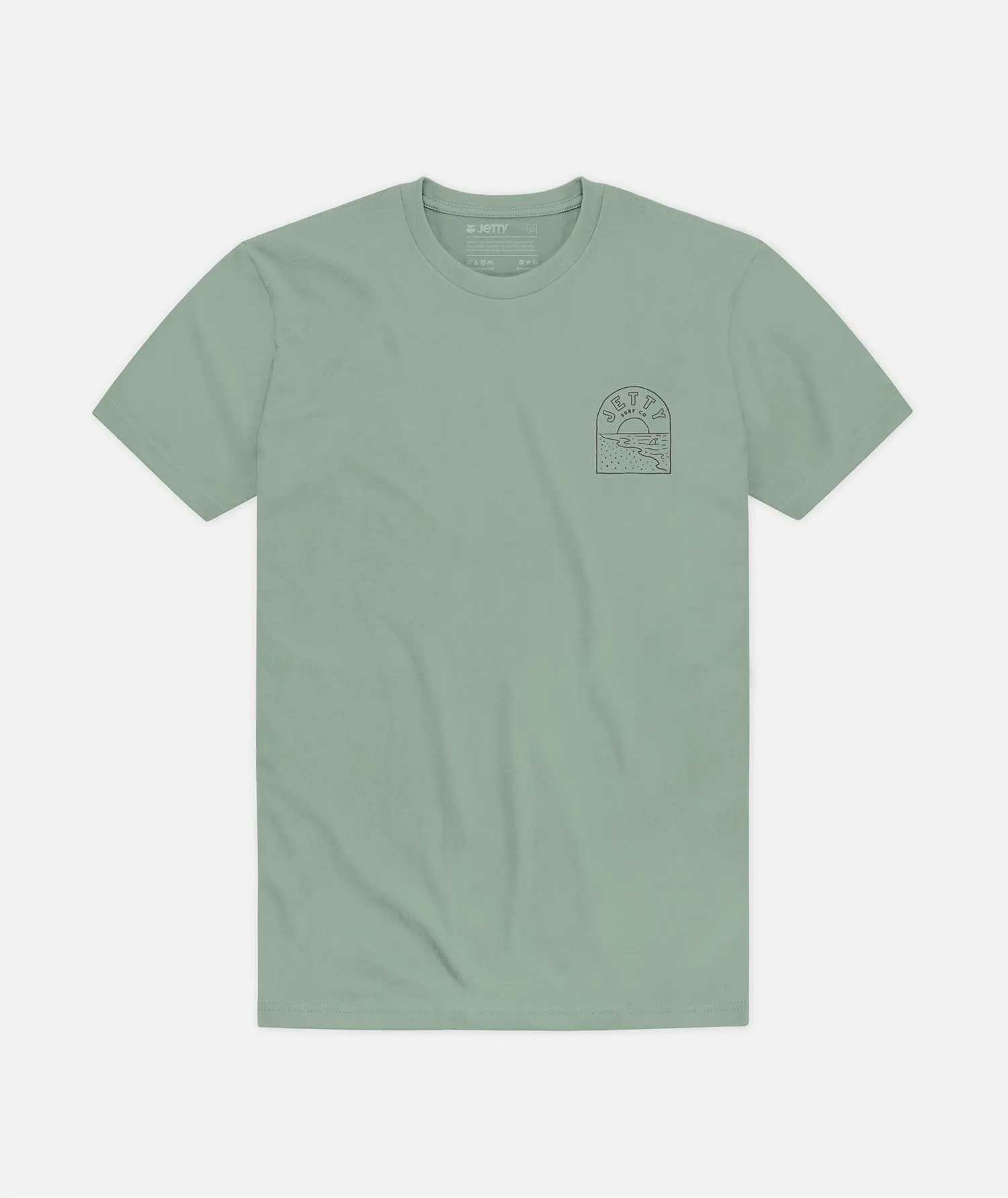 Windswept Tee - Sage sold by JETTY product image thumbnail 2