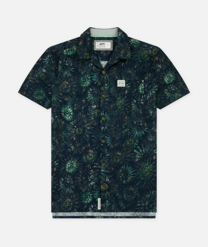 Dockside Party Woven - Navy sold by JETTY