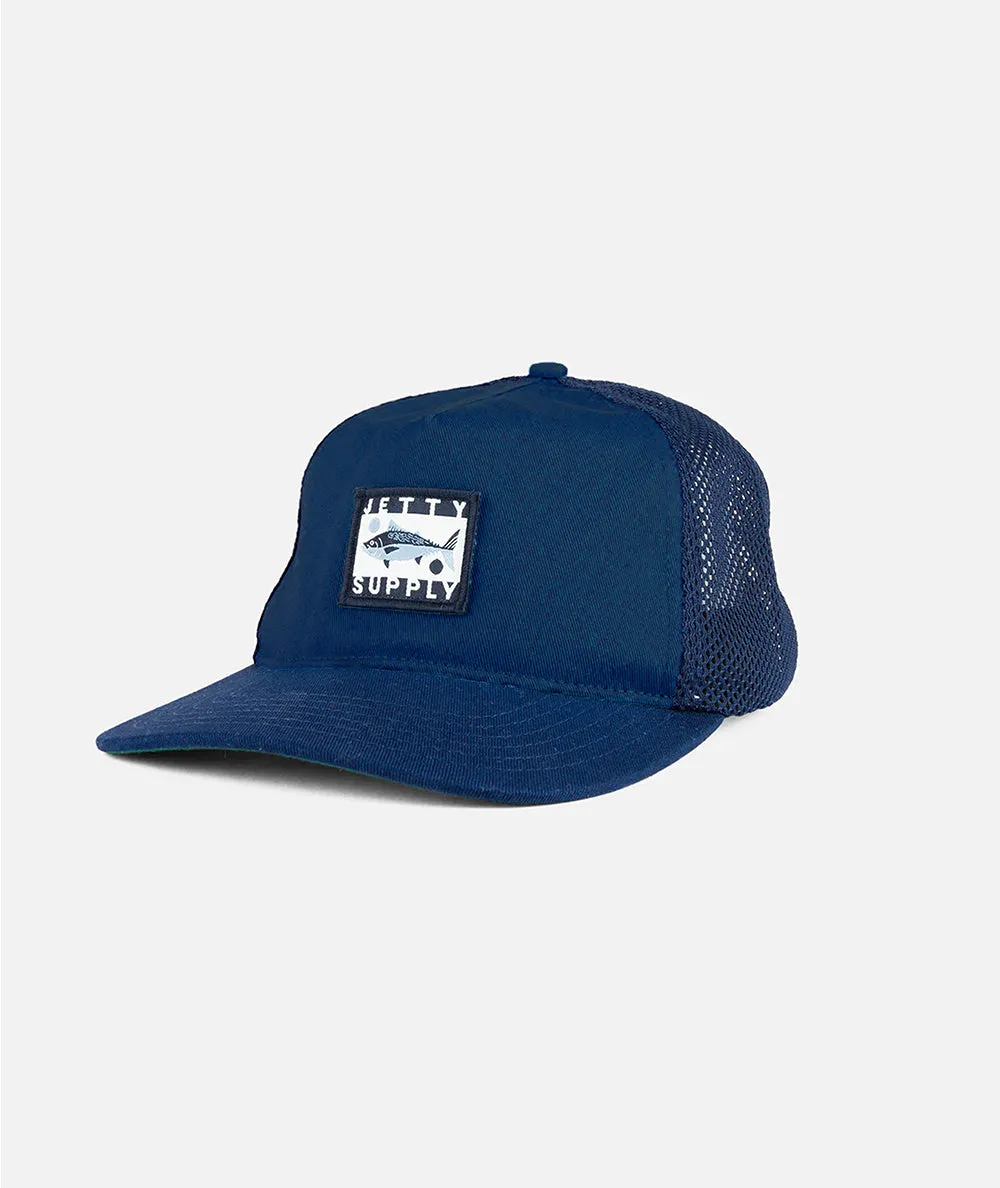 Skim Snapback - Blue sold by JETTY