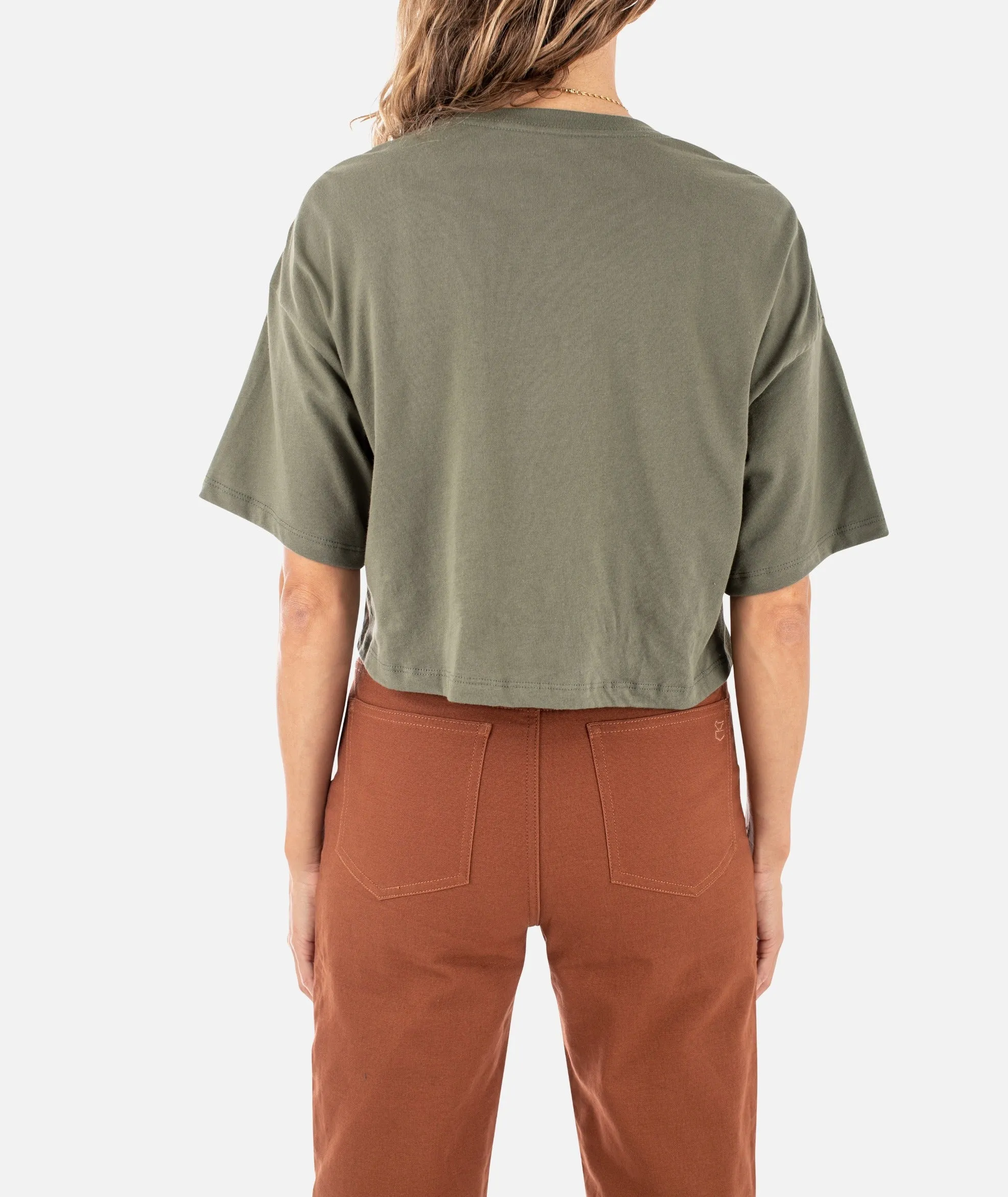 Nightbloom Tee - Military Green sold by JETTY product image thumbnail 3