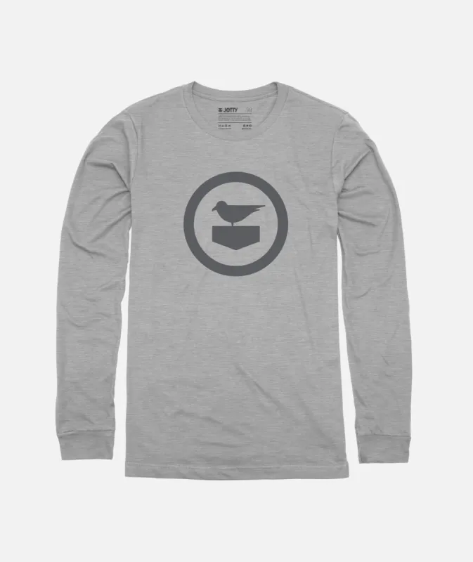 Icon Long Sleeve - Grey sold by JETTY