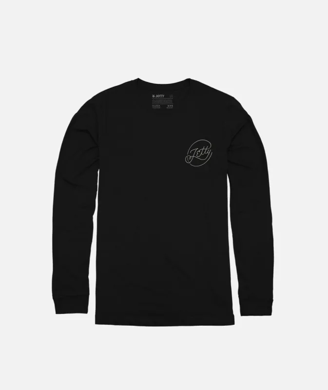 Grom Prowl Long Sleeve - Black sold by JETTY