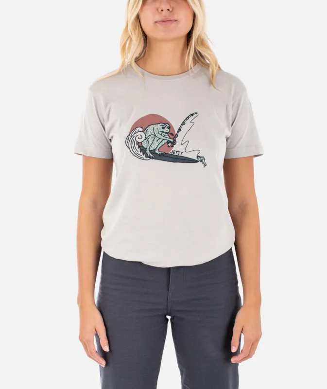 Froggo Tee - Silver sold by JETTY