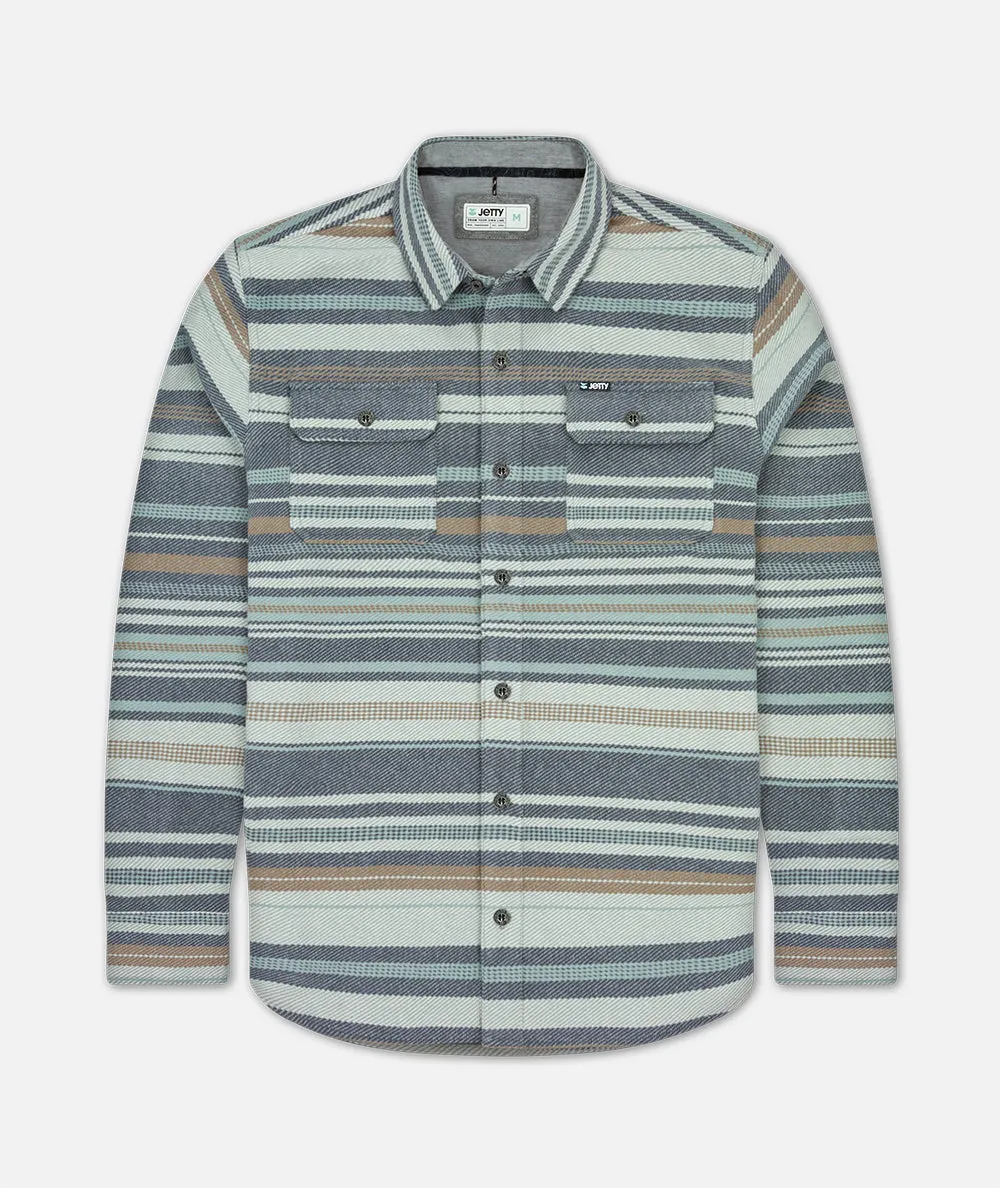 Horizon Flannel - Storm sold by JETTY