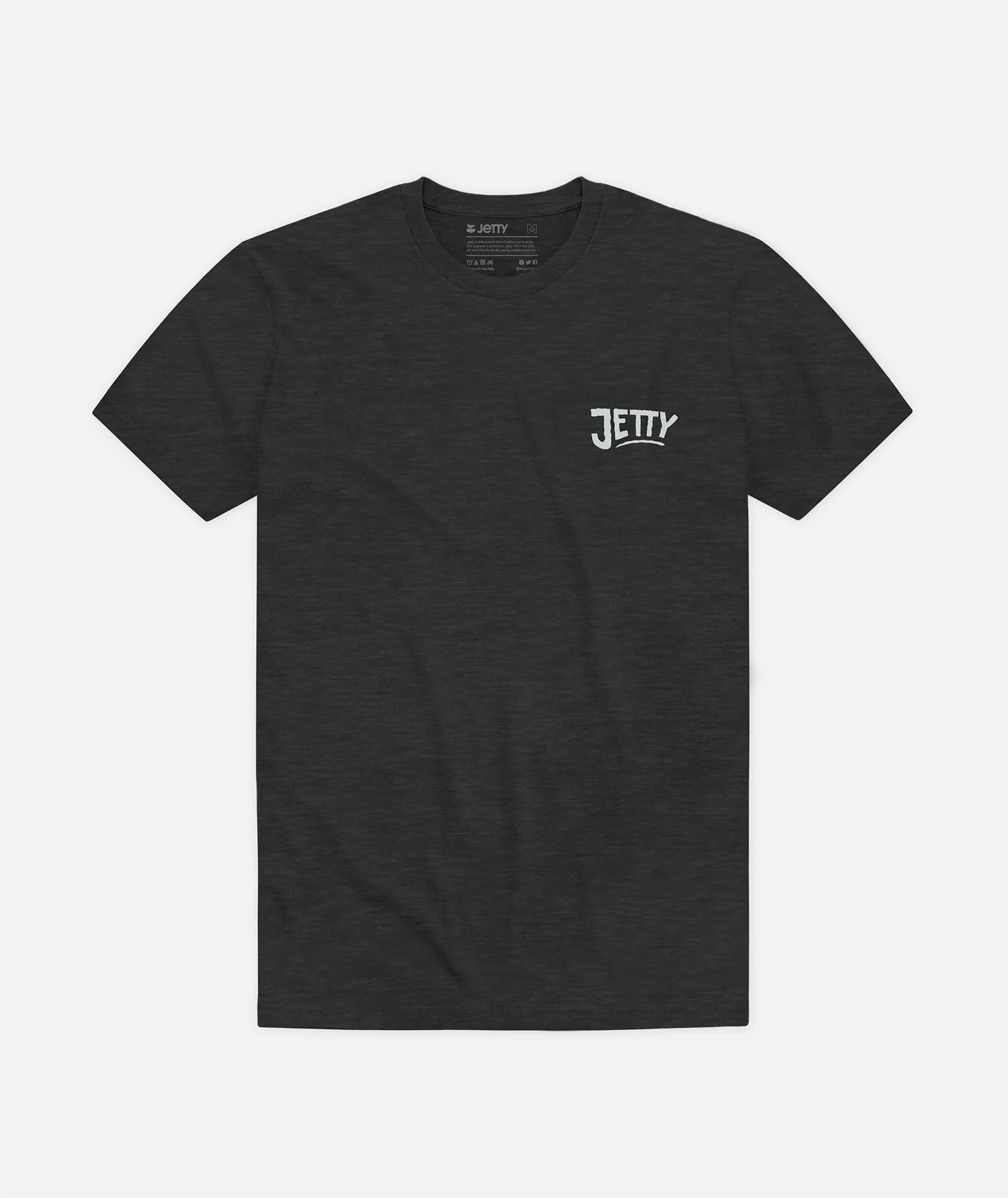 Grom Shaka Tee - Charcoal sold by JETTY product image thumbnail 2