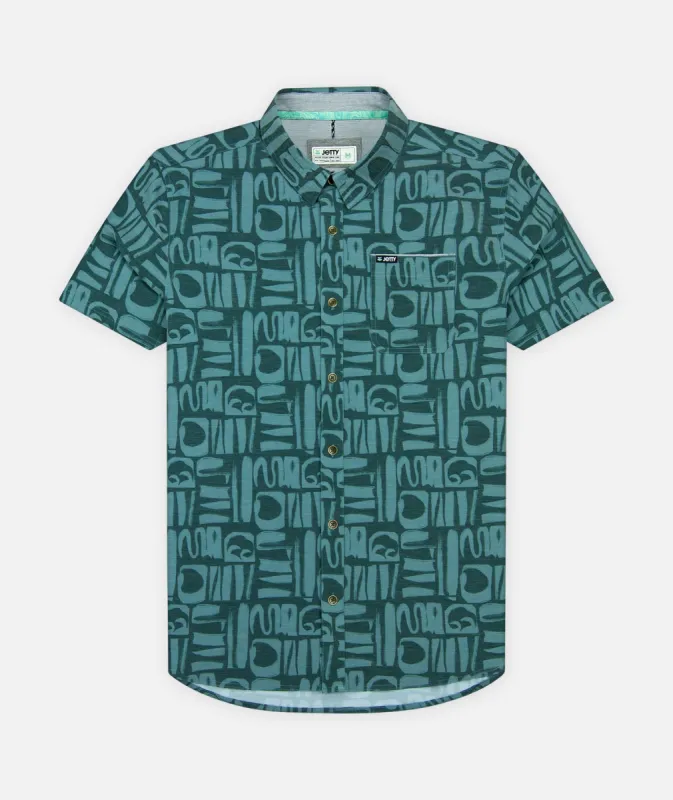 Garwood Shirt - Tidal sold by JETTY