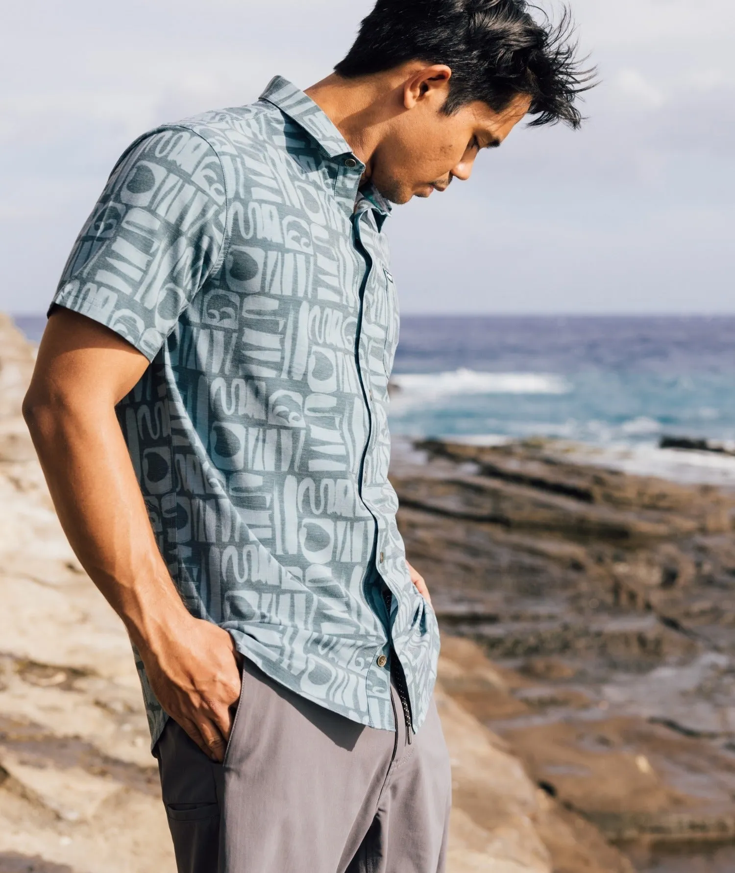 Garwood Shirt - Tidal sold by JETTY product image thumbnail 2