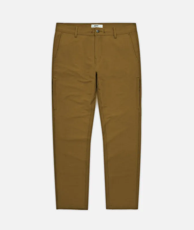 Acadia Travel Pant - Khaki sold by JETTY