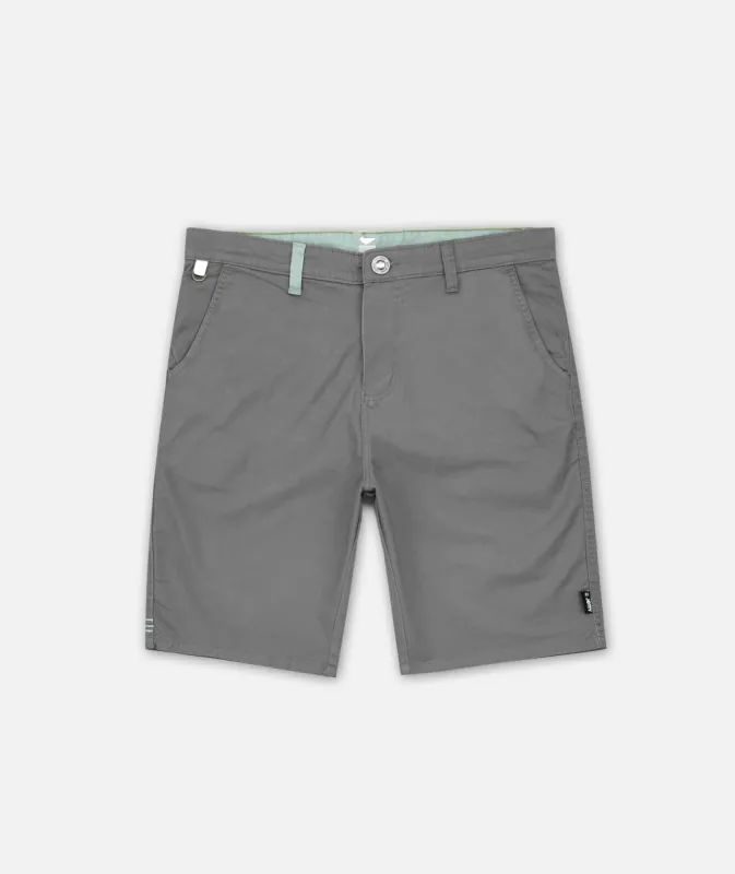 F20 Stroll Chino Walkshort - Charcoal sold by JETTY