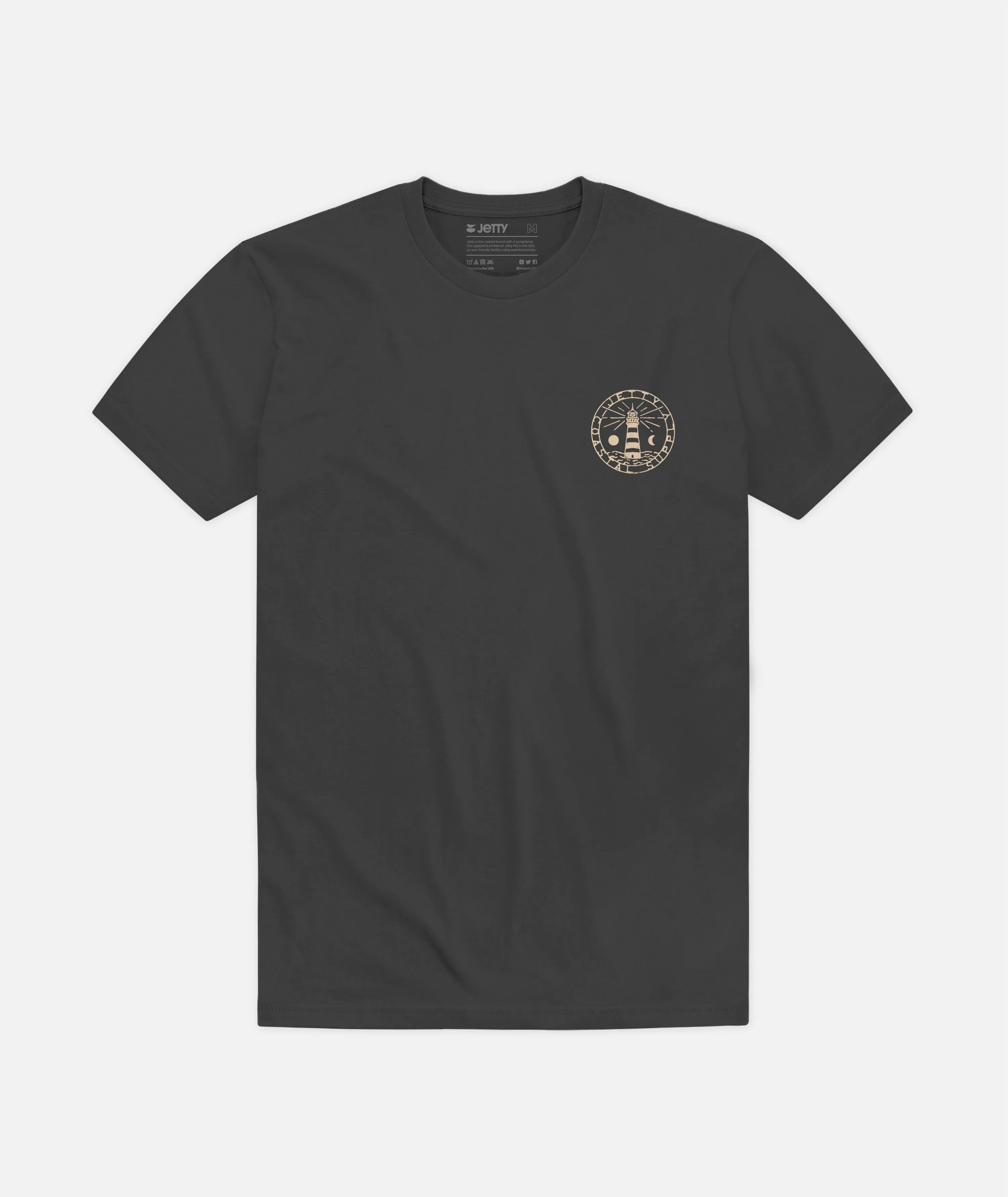 Landmark Tee - Charcoal sold by JETTY product image thumbnail 4