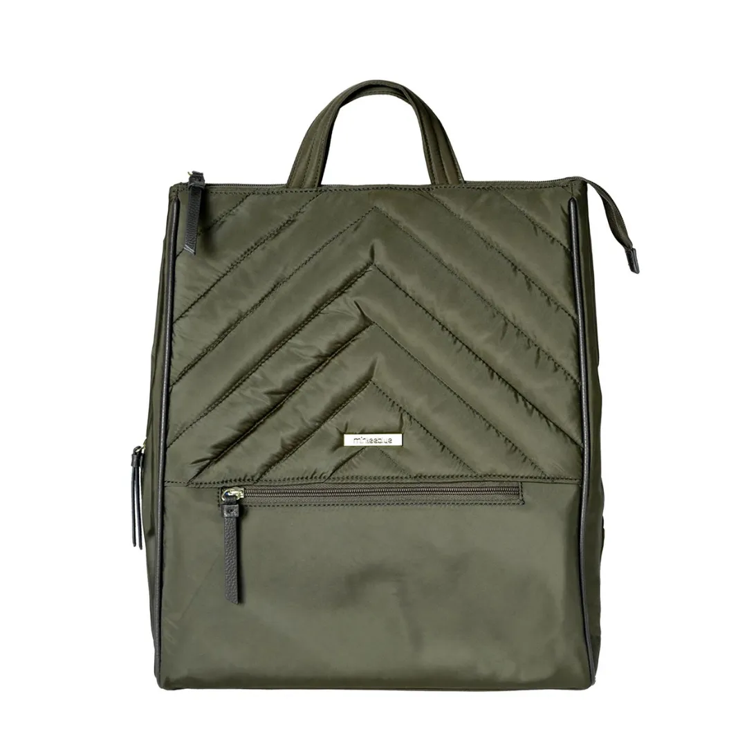 MinkeeBlue Puffer Amber Backpack with Lunch and Shoe Bag sold by MinkeeBlue