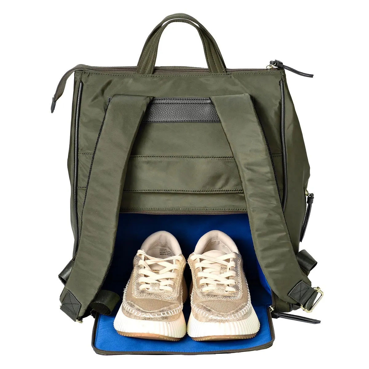 MinkeeBlue Puffer Amber Backpack with Lunch and Shoe Bag sold by MinkeeBlue product image thumbnail 2