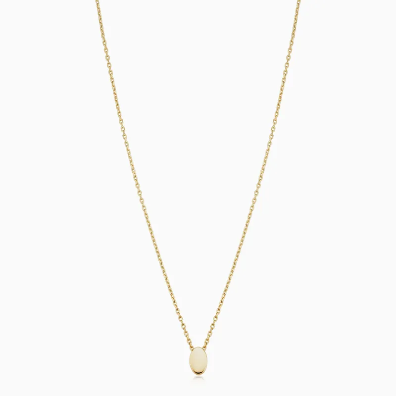 Sweet Oval Pendant Necklace sold by Oradina