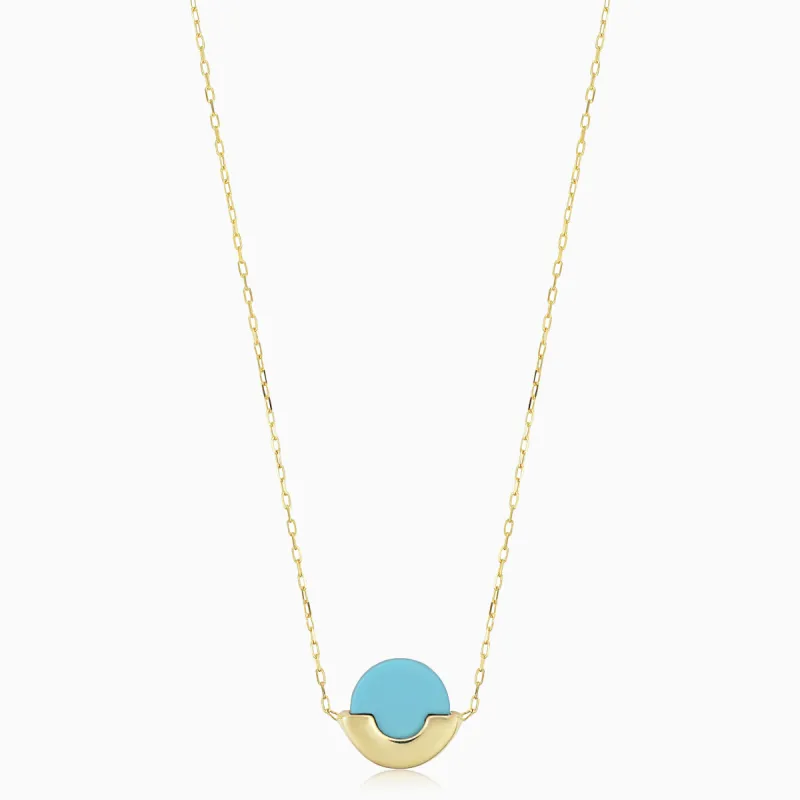 Stone Purse Pendant Necklace sold by Oradina