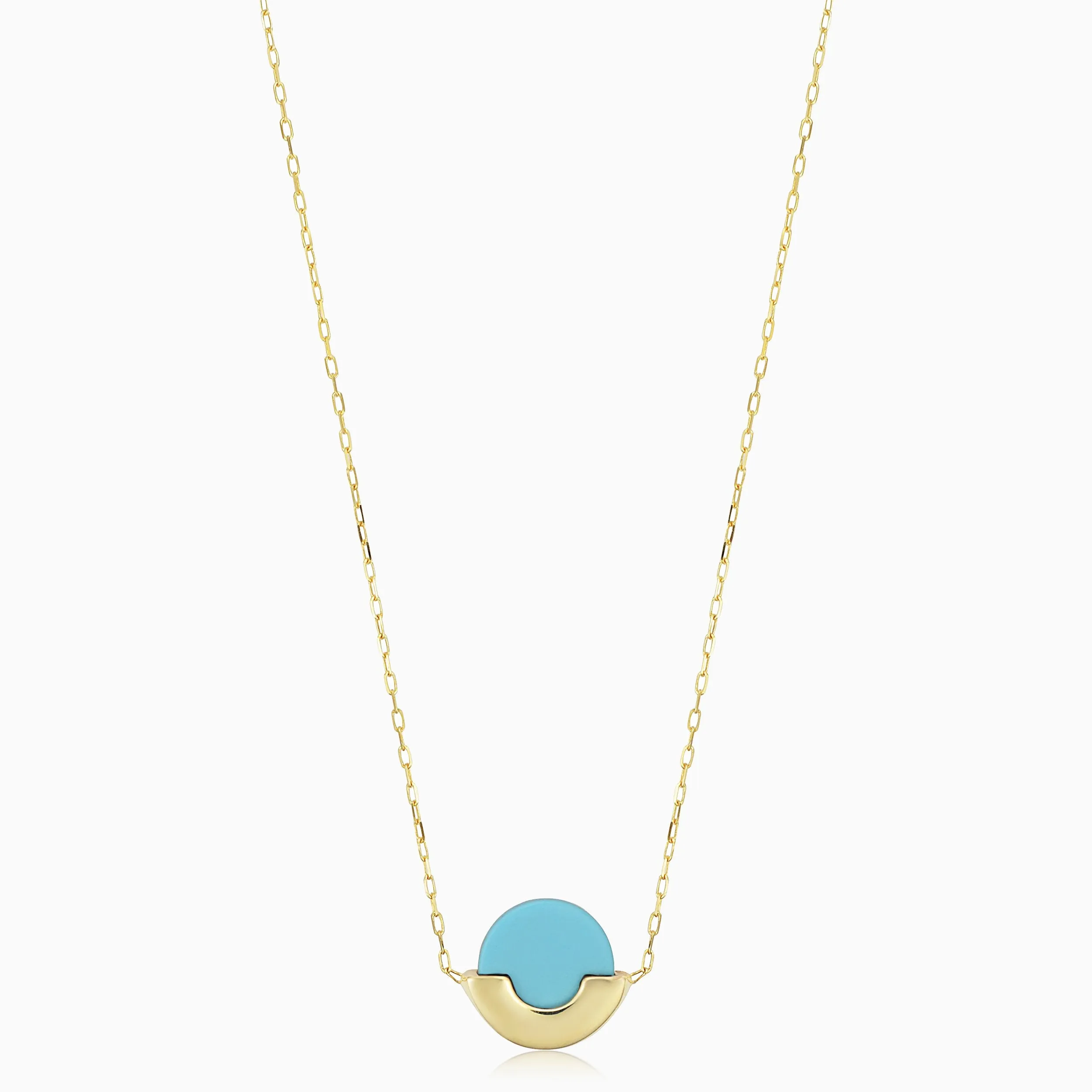 Stone Purse Pendant Necklace sold by Oradina