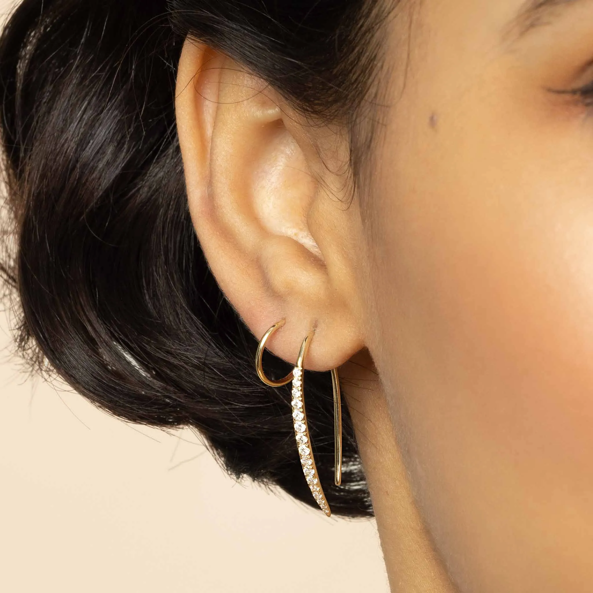 Tiara Diamond Threaders sold by Oradina product image thumbnail 2