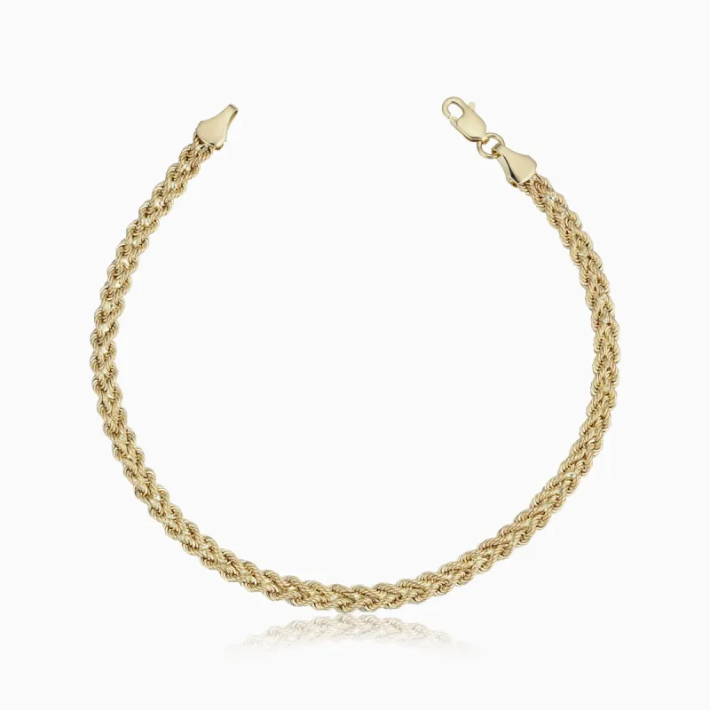 Roman Double Rope Bracelet sold by Oradina