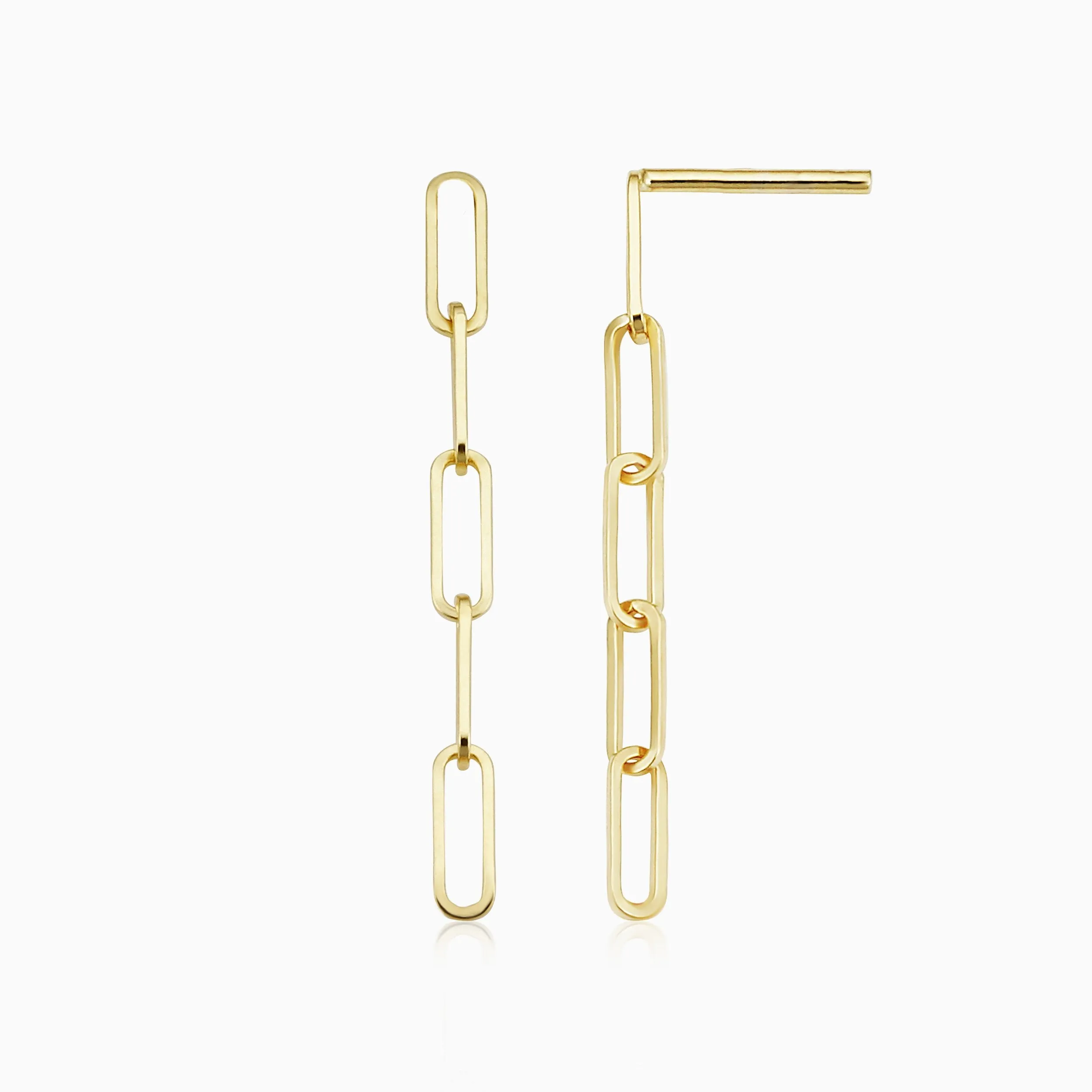 Venice Link Drop Earrings sold by Oradina product image thumbnail 4