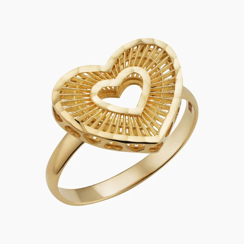 Icon Heart Ring sold by Oradina