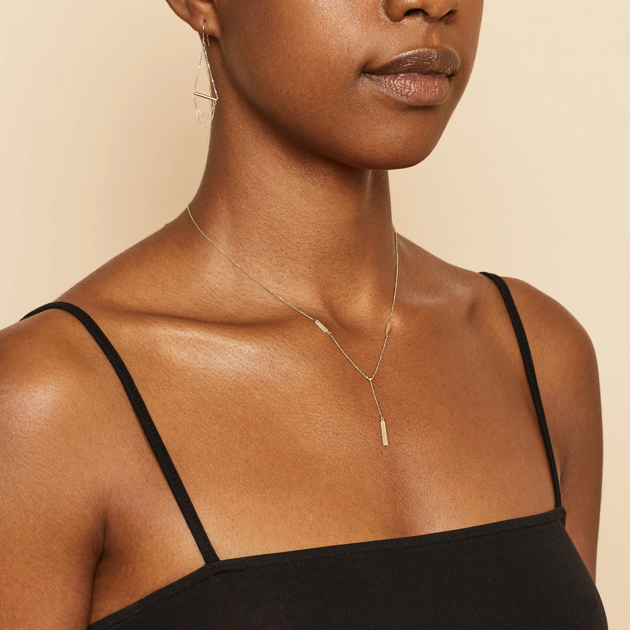 Brooklyn Bar Drop Necklace sold by Oradina product image thumbnail 2