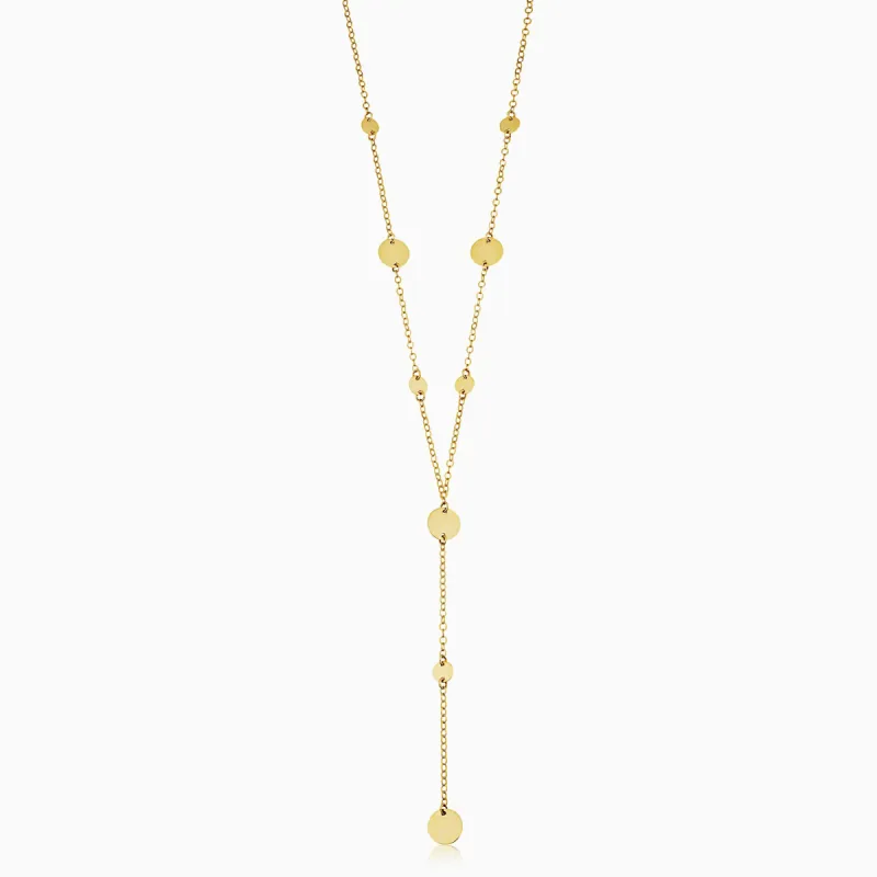 Manhattan Lariat Station Necklace sold by Oradina