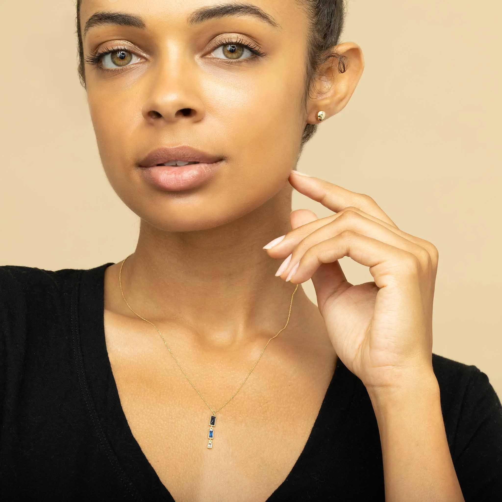 Buttoned Up Studs sold by Oradina product image thumbnail 4