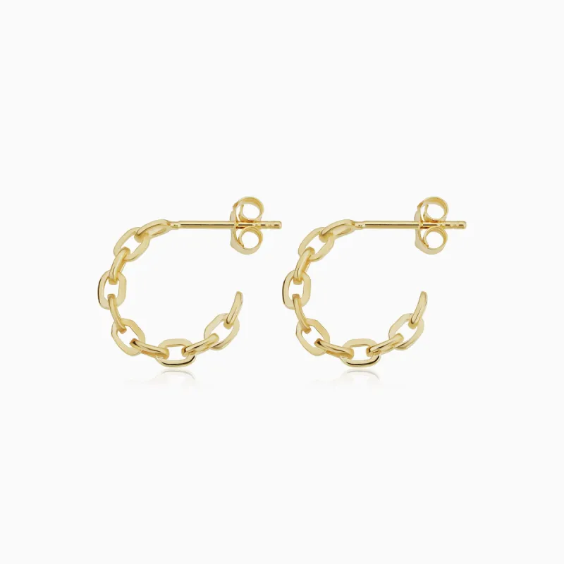 Venice Link Mini Hoops sold by Oradina