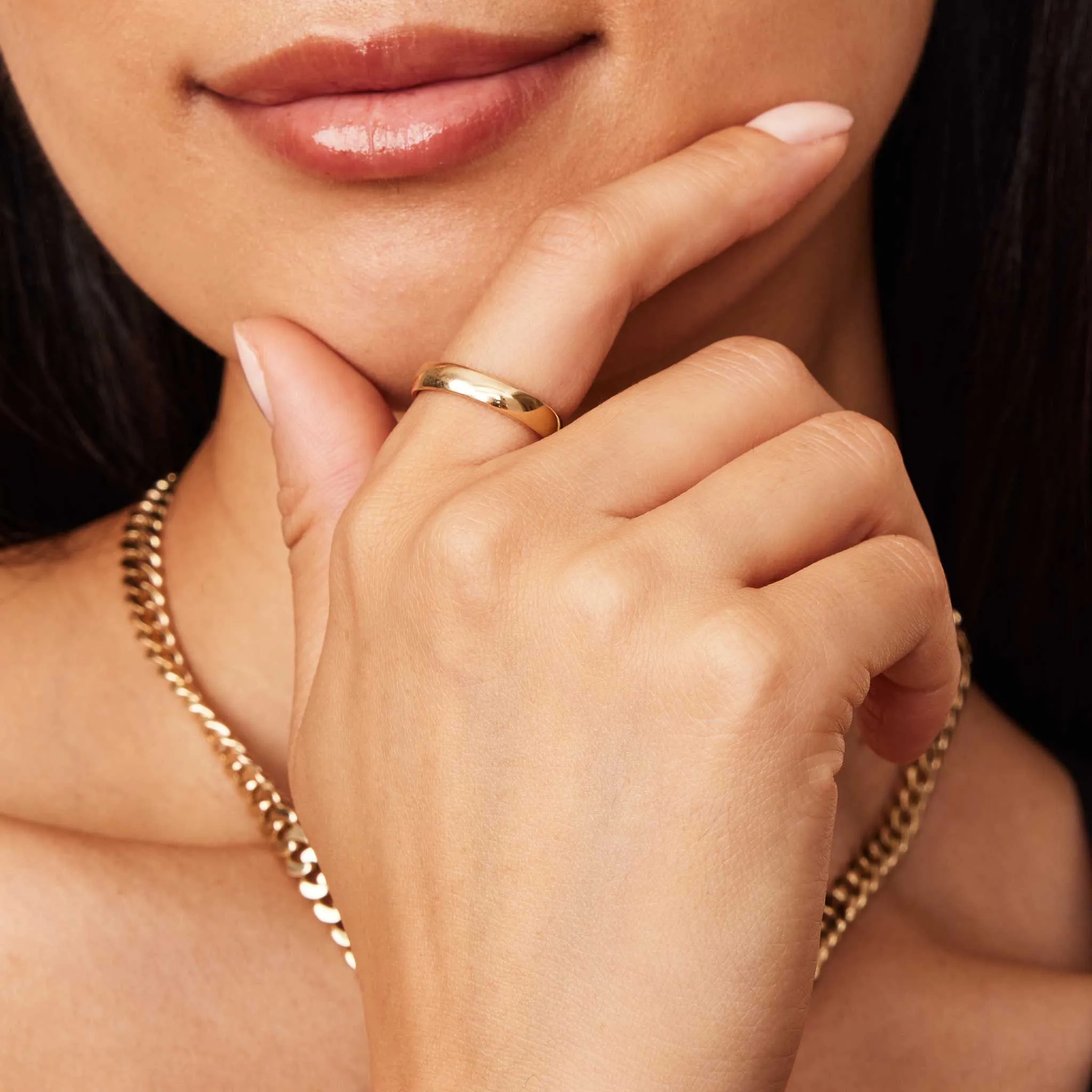 Forever Band Bold Ring sold by Oradina product image thumbnail 3