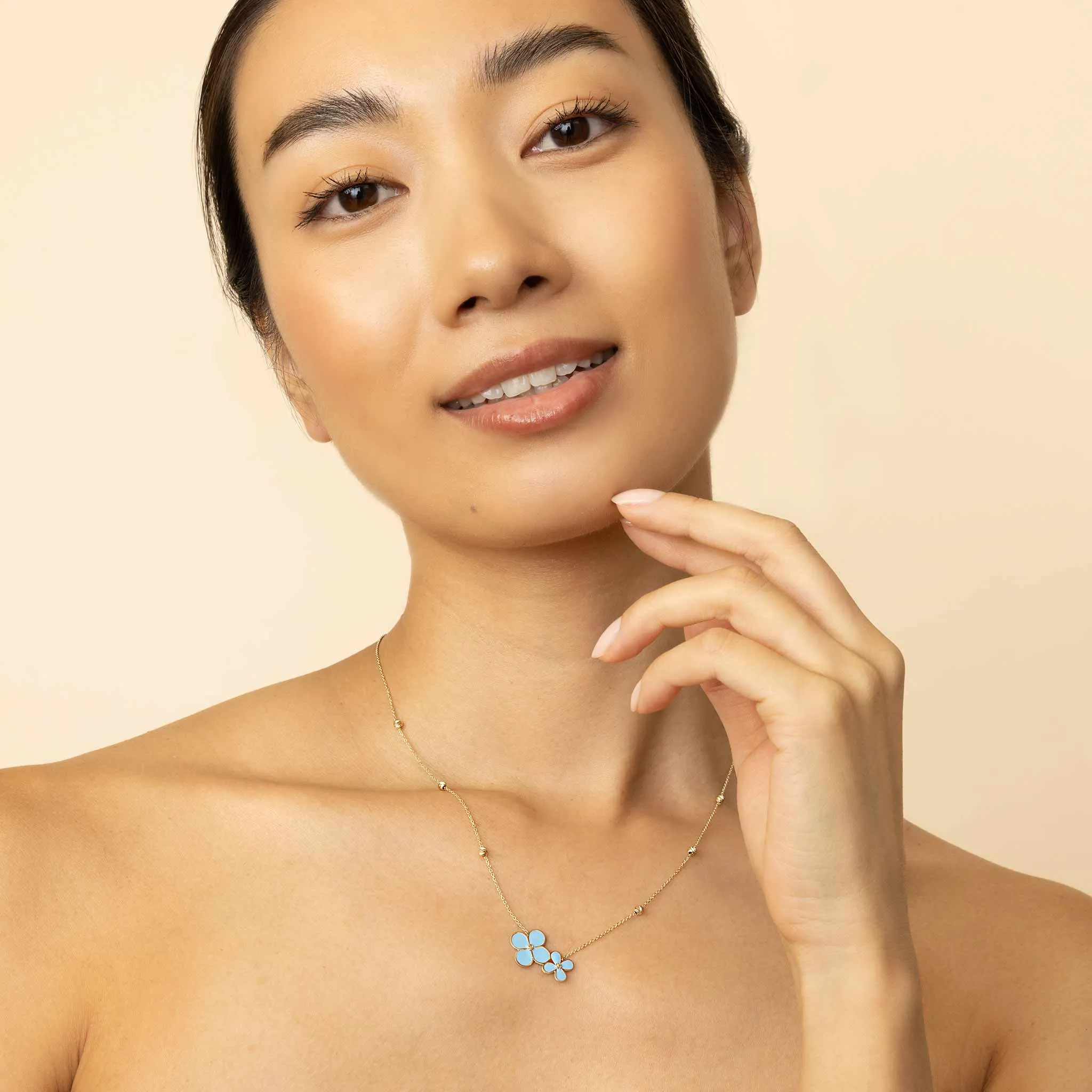 Spring's Bloom Pendant Necklace sold by Oradina product image thumbnail 3