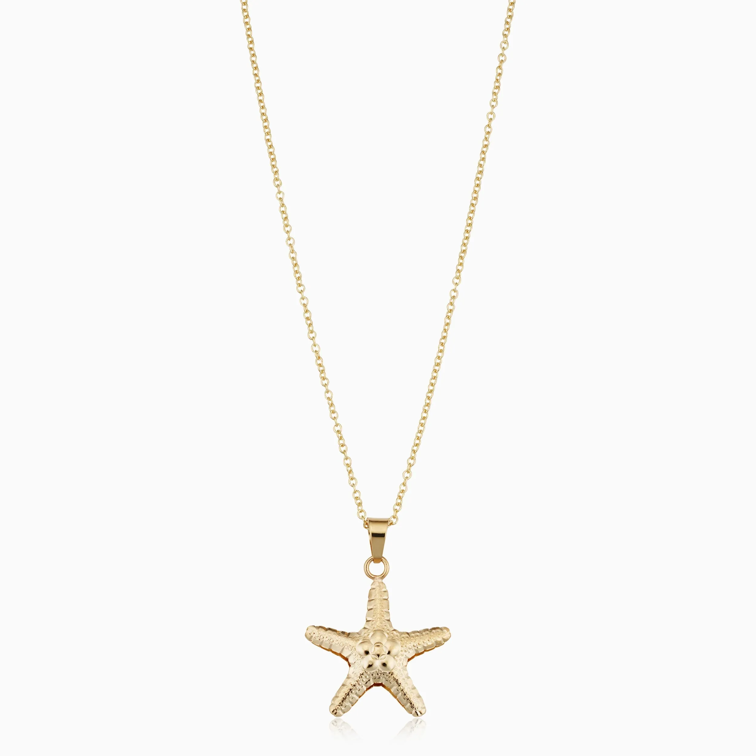 Queen Starfish Pendant Necklace sold by Oradina