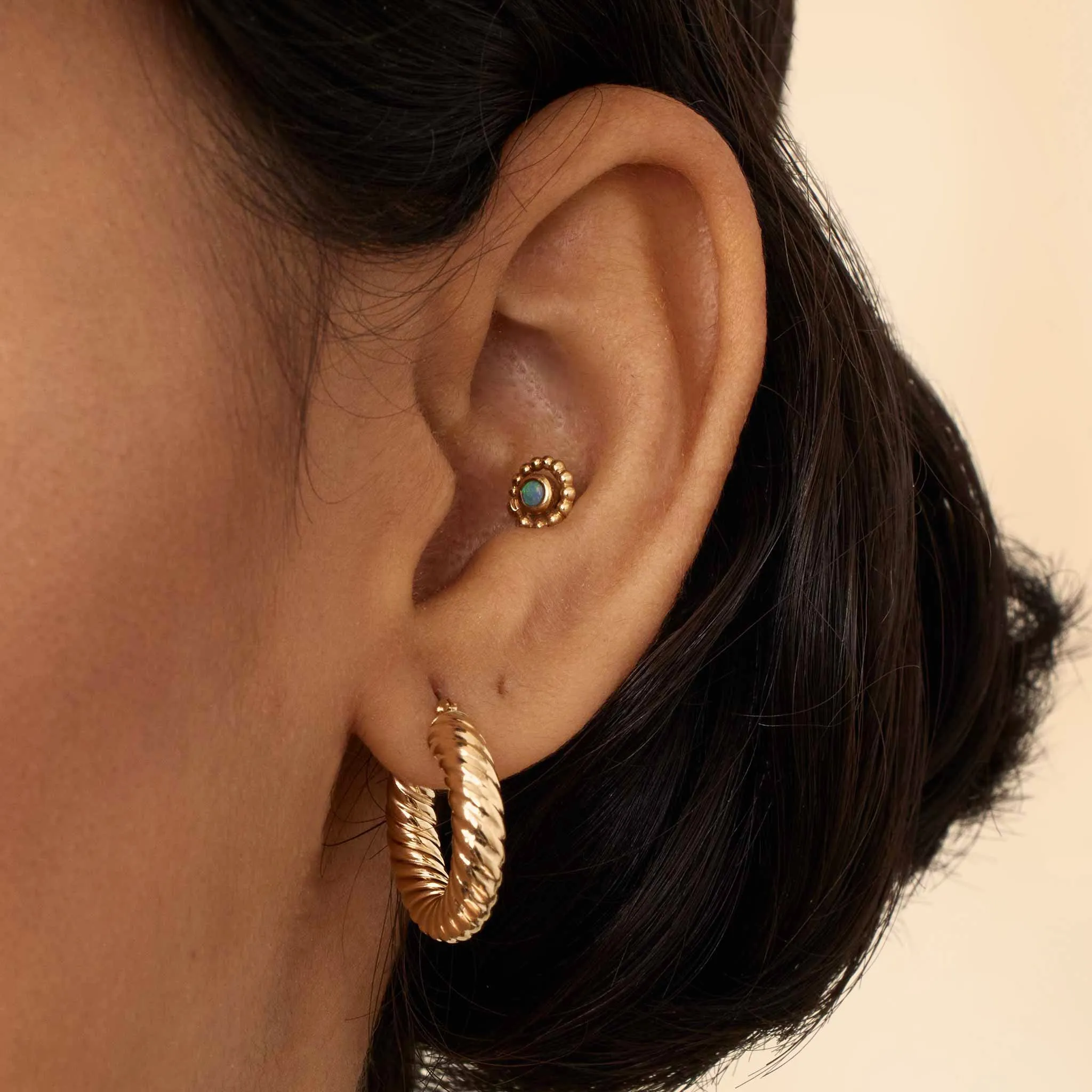 Goddess Bold Hoops sold by Oradina product image thumbnail 2