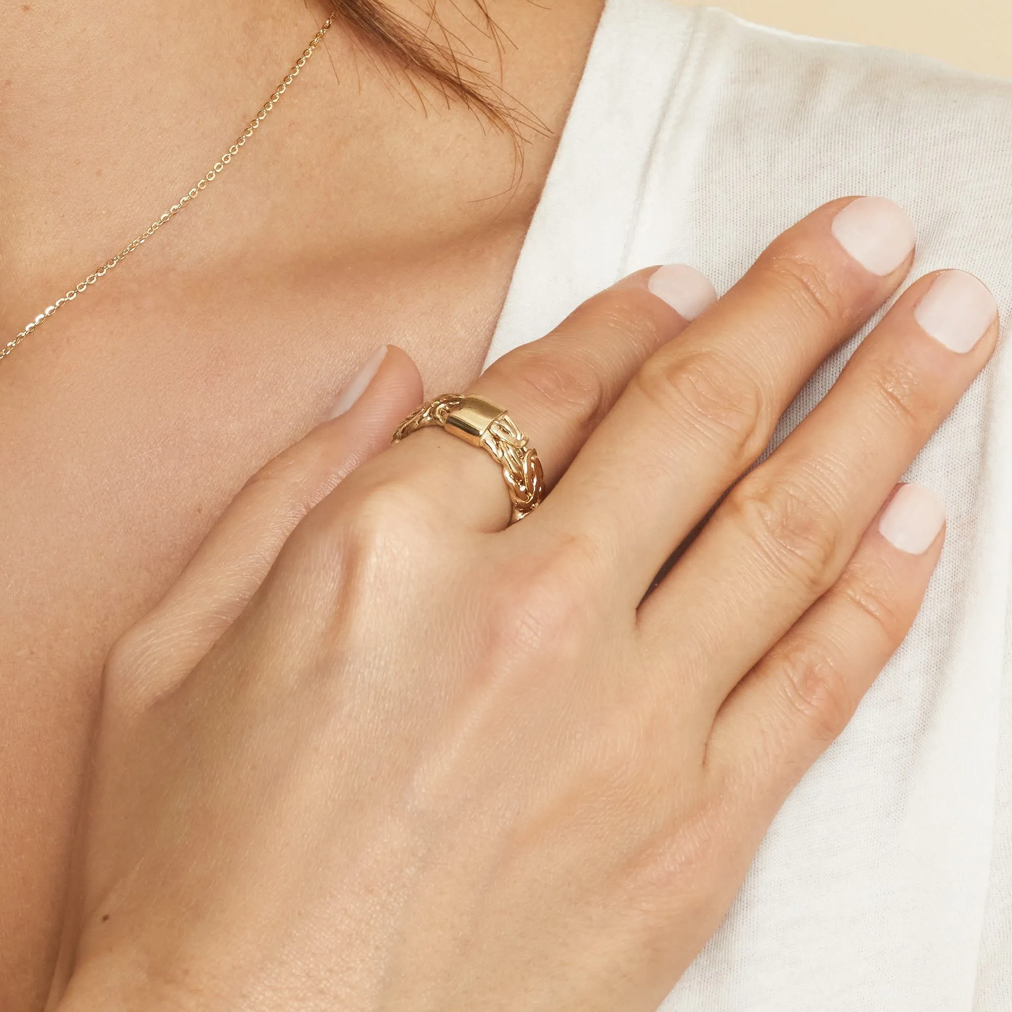 Byzantine Band Ring sold by Oradina product image thumbnail 2