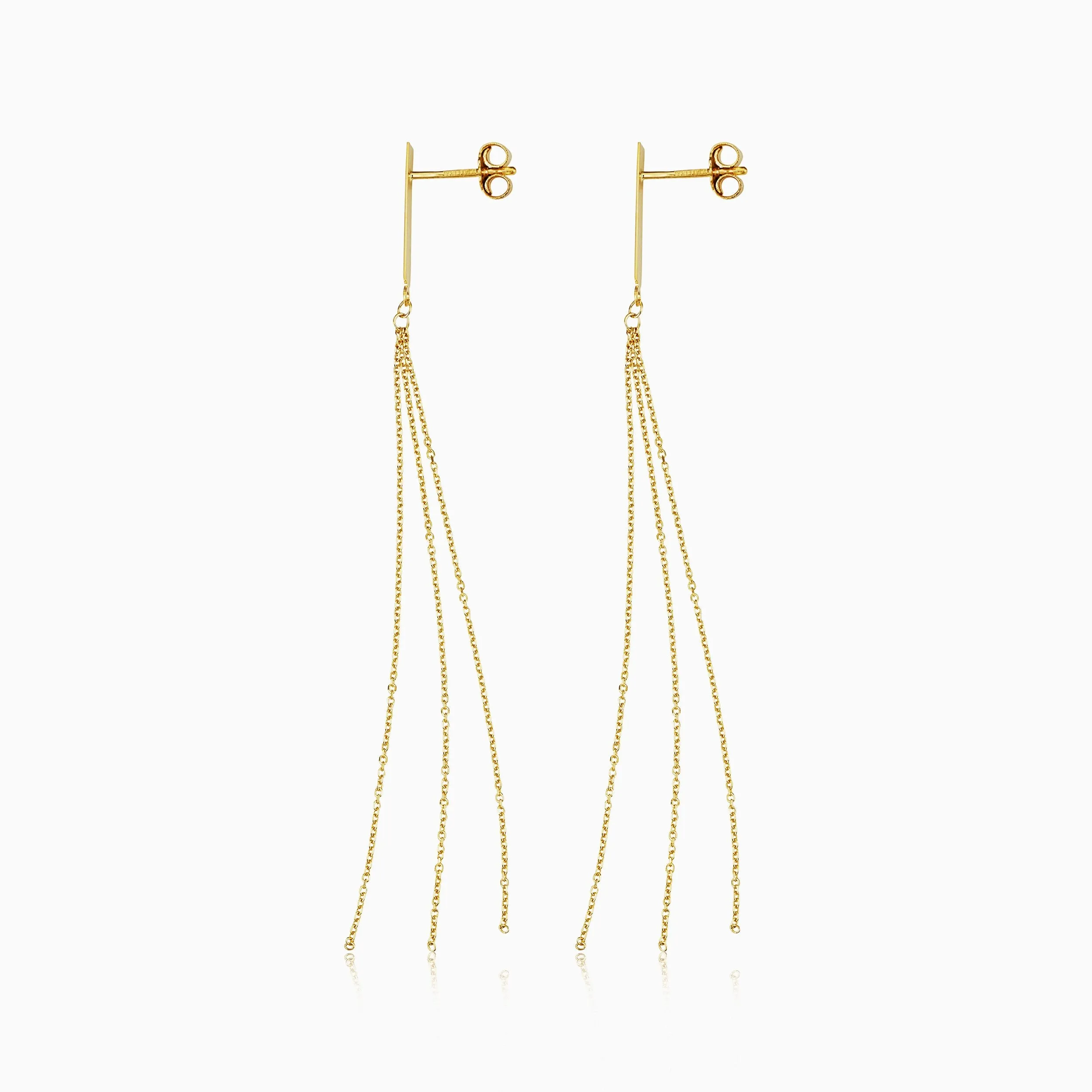 Brooklyn Bar Tassel Earrings sold by Oradina product image thumbnail 2