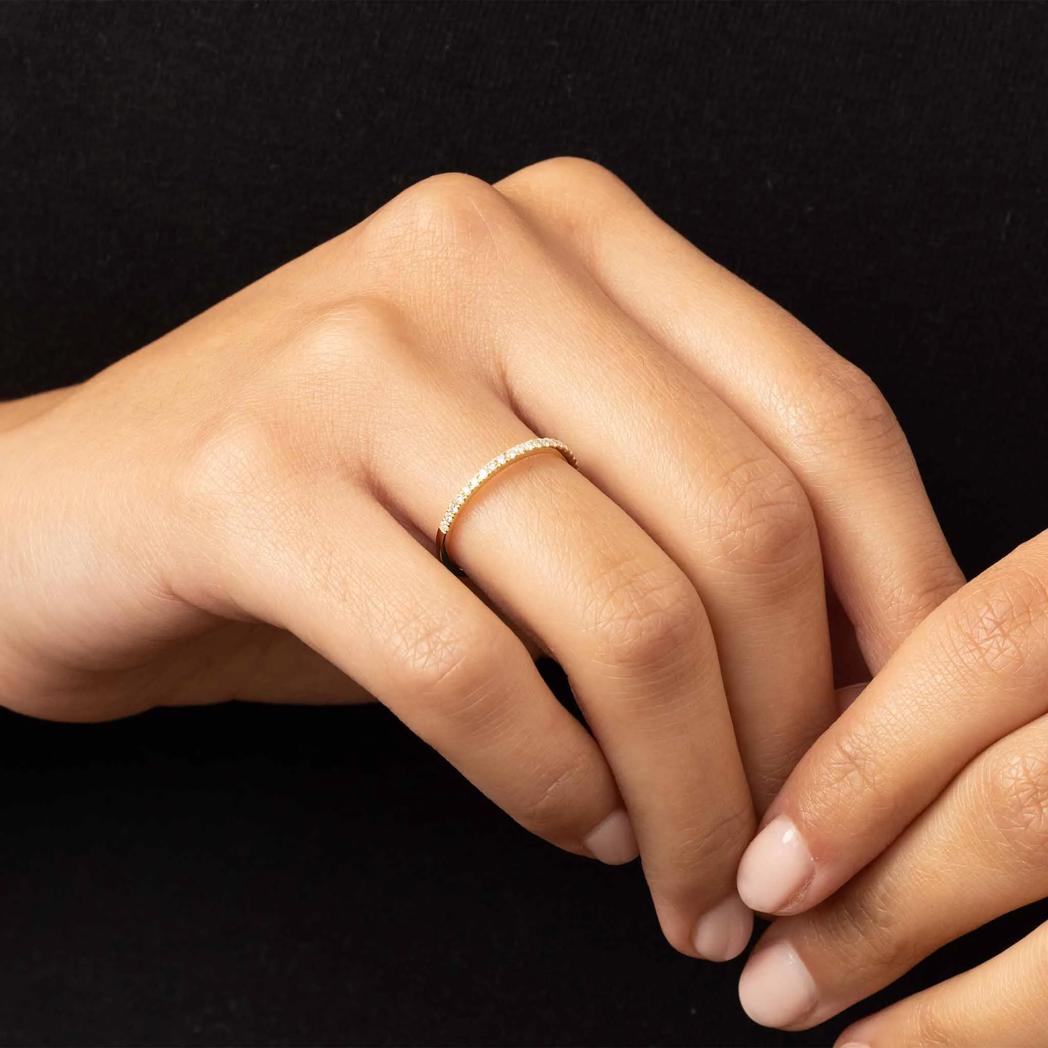 Regal Diamond Stack Ring sold by Oradina product image thumbnail 2