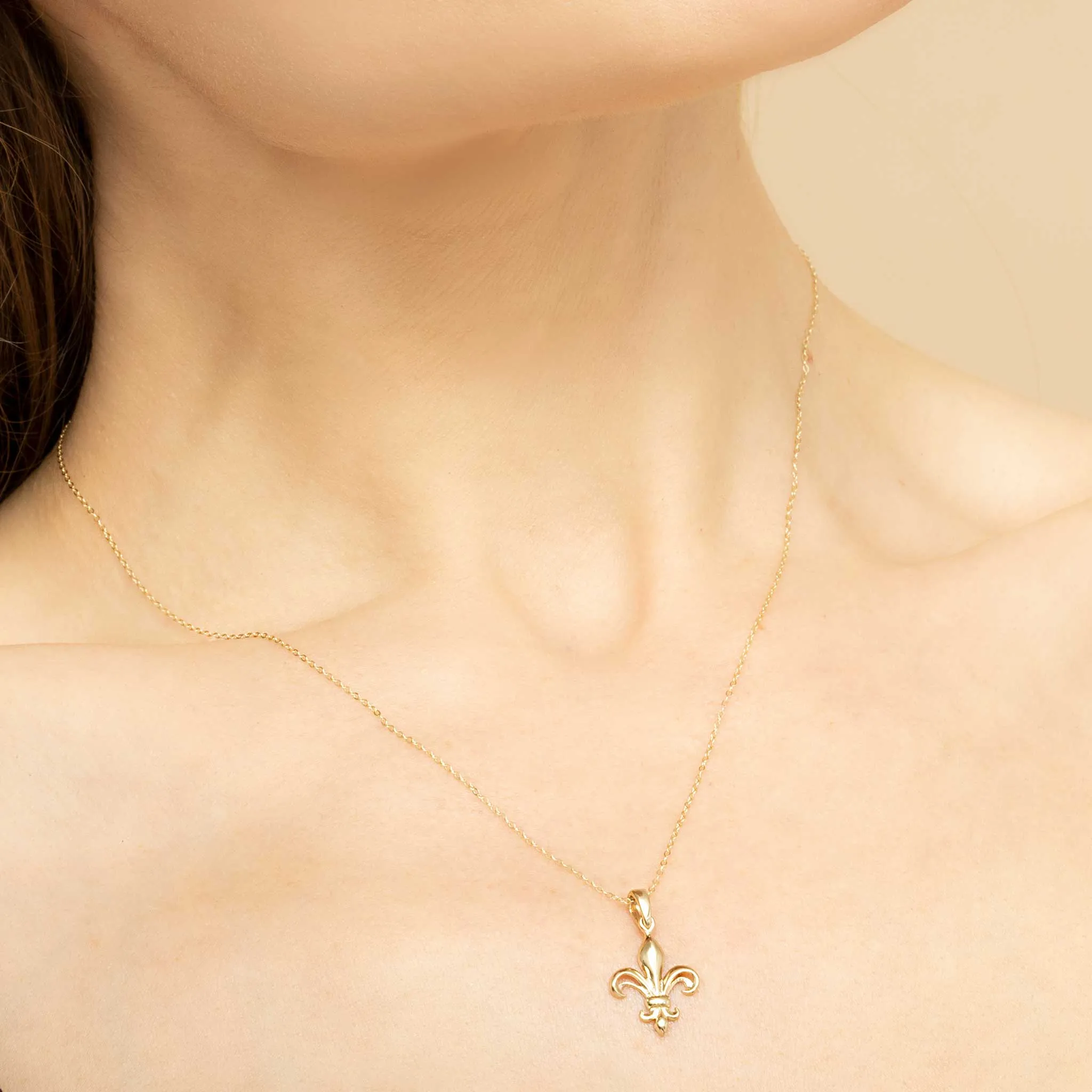 Fleur De Lis Pendant Necklace sold by Oradina product image thumbnail 2